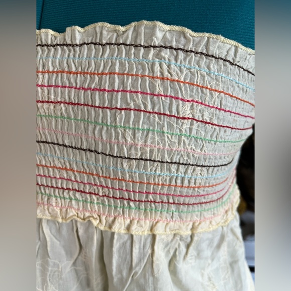 Retro style strapless top - Picture 2 of 5